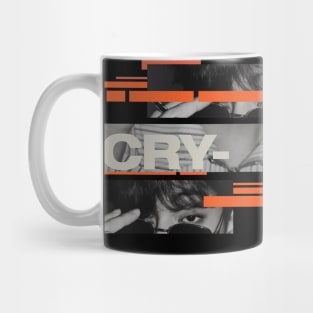 Hiphop Cry Boy Design Mug